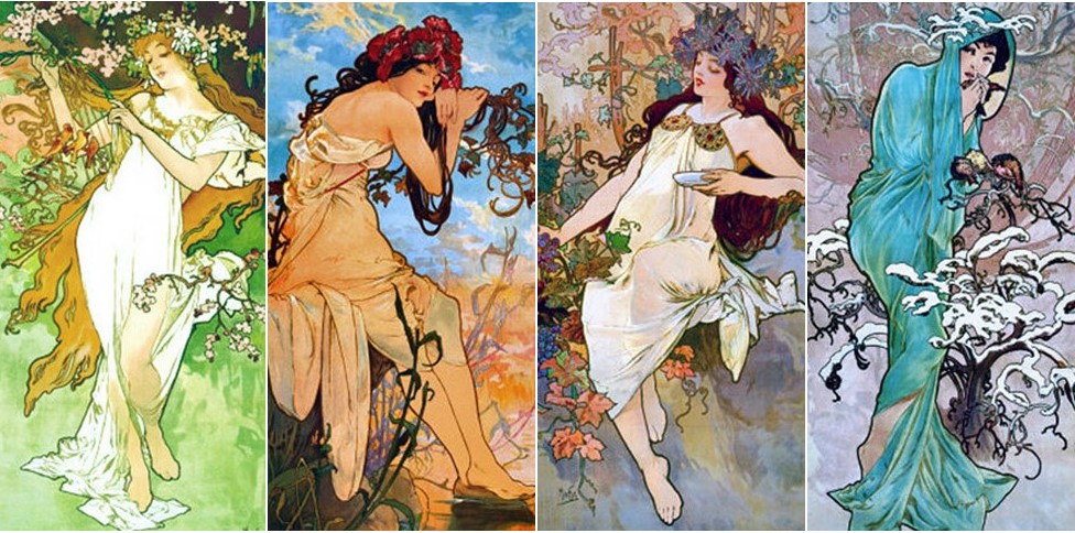 Mucha-The-Four-Seasons